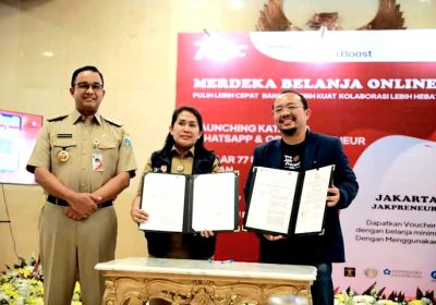 Pemprov DKI Luncurkan Katalog Whatsapp Bisnis dan QRIS Jakpreneur