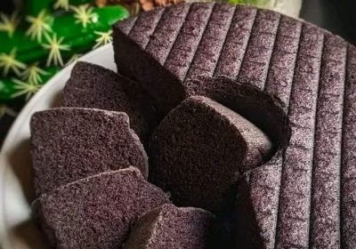 Bolu Ketan Hitam Kukus