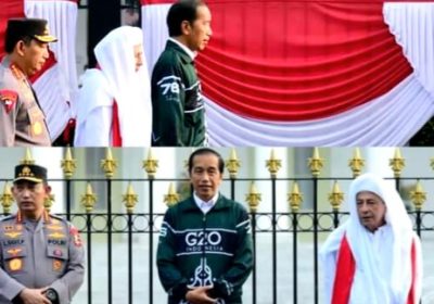 Acara Kirab Merah Putih, Presiden Jokowi dan Kapolri Gelorakan Semangat Persatuan-Kesatuan Bangsa