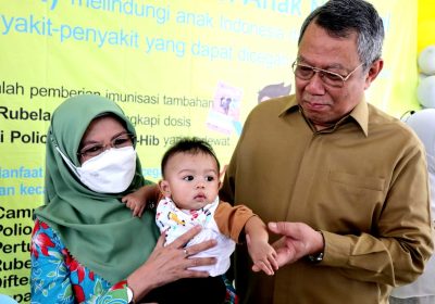 Bulan Imunisasi Anak dimulai, Benyamin Targetkan 100 ribu Lebih Anak di Tangsel Terima Imunisasi