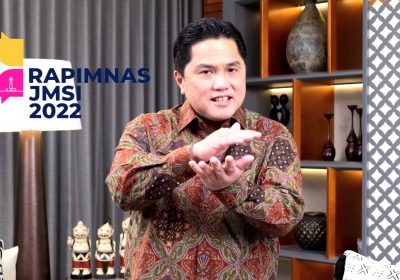 Rapimnas JMSI, Erick Thohir: Media Siber Harus Ikut Jaga Demokrasi