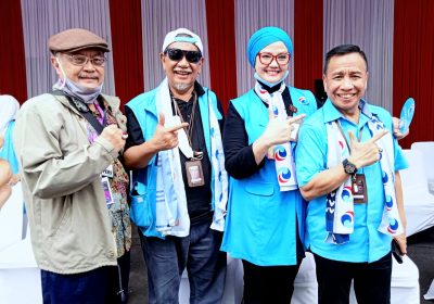 Partai Gelora Datangi KPU Daftar Peserta Pemilu 2024