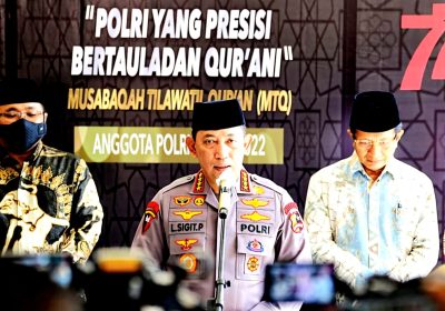 Anugerah MTQ Polri, Kapolri: SDM Unggul Berakhlak Diharapkan Masyarakat