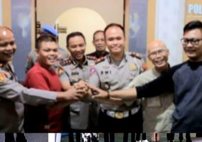 Sempat Tegang dan Viral, Wartawan dan Kasatlantas Polres Madiun Berdamai