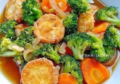 Brokoli Tofu Saus Tiram