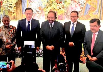 Pertemuan Tiga Partai Mulai Munculkan Anies dan AHY, Koalisi Indonesia Sejahtera