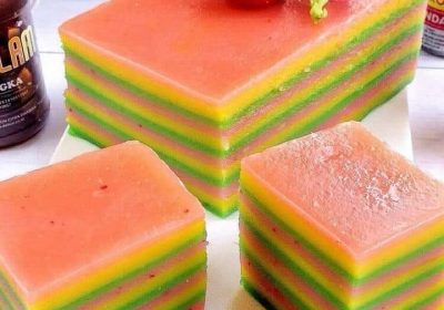Lapis Beras; Pandan, Nangka, Es Doger