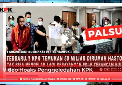 KPK Bantah Soal Penggeledahan di Rumah Pihak Tertentu, Itu Hoaks