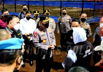 Kapolri Tegaskan Usut Tuntas Tragedi di Stadion Kanjuruhan