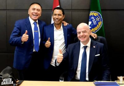 Presiden FIFA Gianni Infantino Bertemu Ketua Umum PSSI, Bangun Sepakbola Indonesia