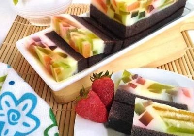 Brownies Puding Mozaik