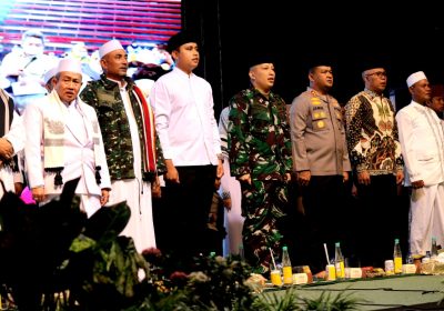 Sambut HUT TNI, Kodim Kendal Gelar Sholawat dan Doa Bersama Masyarakat