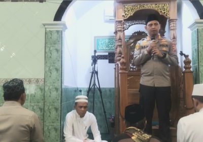 Kapolres  Tangkot Pimpin  Sholat Gaib Untuk Korban  Stadion Kanjuruhan