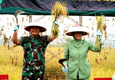 Jenderal Dudung Resmikan Lahan Pertanian Terpadu Seluas 43 Hektar di Bekasi