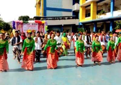 SMPN 16 Grogol Utara Gelar Gebyar Budaya Kebhinekaan, Tampilkan Tari Kreasi