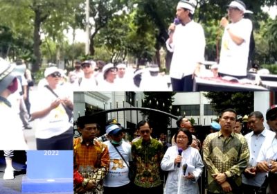 Ratusan Karyawan RS Haji Jakarta Geruduk Kantor Kementerian Agama