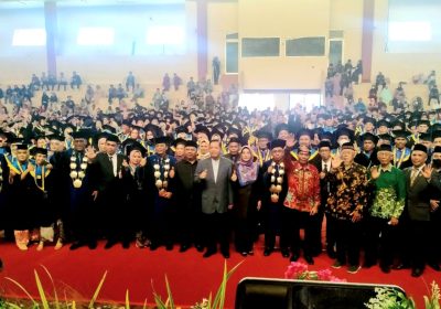 Dihadiri Gubernur Kaltara hingga Ketua DPRD Kaltim, 348 Mahasiswa UMB Diwisuda