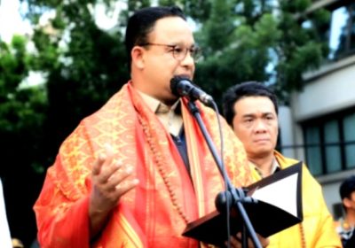 Gubernur Anies Resmikan Graha Sabha Adhitya dan Gapura Little India