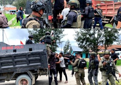 KKB Buat Onar di Kabupaten Puncak, Anggota TNI Tewas Tertembak