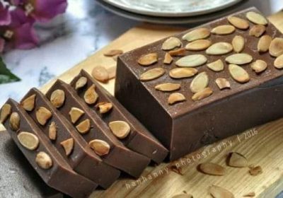 Puding Brownies Lembut Nyoklat