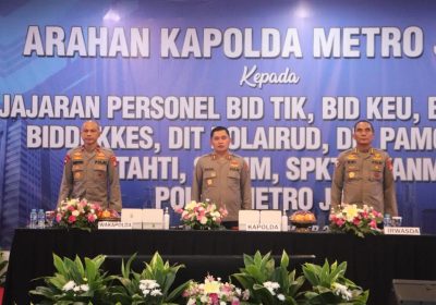 Arahan Irjen Fadil Imran kepada Jajaran Polda Metro Jaya