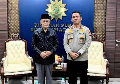 Kapolda DIY Bersilaturahmi ke Ketua Umum PP Muhammadiyah