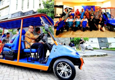 UAD Luncurkan Mobil Listrik SEVADA 1, Hari ini Resmi Meluncur ke Surakarta