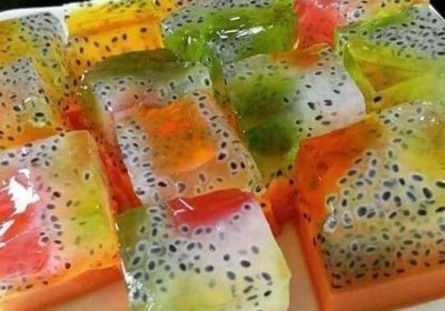 Puding Sumi Selasih