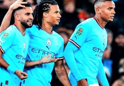Manchester City Mute Carabao Cup Defending Champions Liverpool 3-2