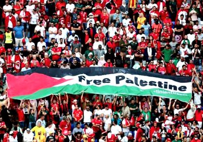 Bendera Palestina Berkibar di Piala Dunia 2022, AWG: Seluruh Dunia Dukung Kemanusiaan