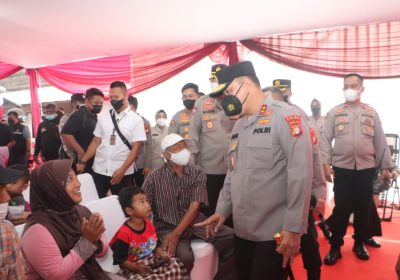 HUT ke-73 Polda Metro Gelar Baksos Kesehatan di Daerah Kumuh