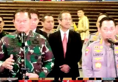 Kapolri dan Panglima TNI Tinjau Pengamanan Natal di Gereja Katedral