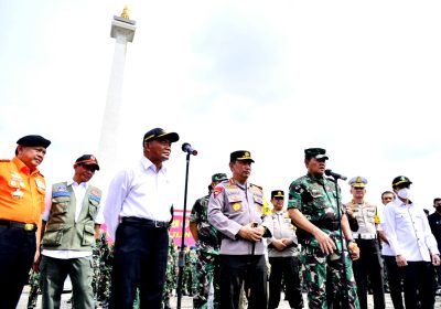 Ratusan Ribu Personel Gabungan Diterjunkan Amankan Jalannya Nataru