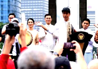 Keketuaan Indonesia di ASEAN 2023 Diawali di Bundaran Hotel Indonesia Jakarta