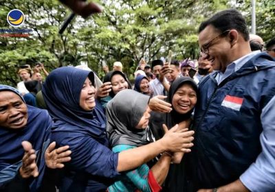 Anies Baswedan Disambut Ribuan Masyarakat Nusa Tenggara Barat