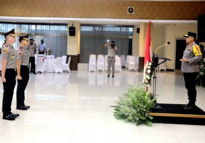 Kapolda Metro Jaya Leads Promotion Ceremony for 1,867 Personnel