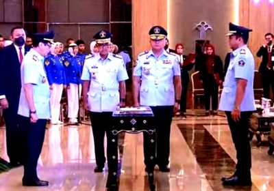 Menteri Yasonna Lantik Dirjen Imigrasi Kemenkumham