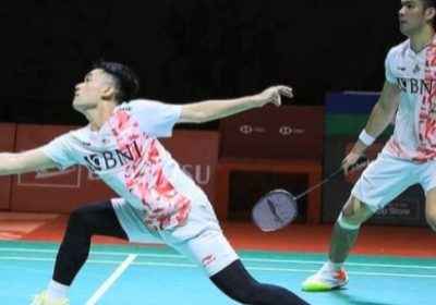 Ganda Putra Indonesia ke Final Indonesia Masters 2023 Kandaskan Pasangan Jepang
