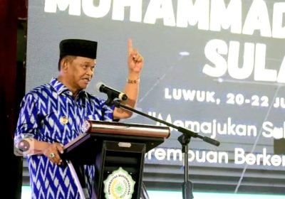 Gubernur Sulteng Berharap Muhammadiyah Berikan Sumbangsih untuk Kemajuan Daerah