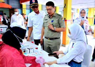 PMI Jaksel Gelar Pengecekan Golongan Darah di SMAN 6 Jakarta