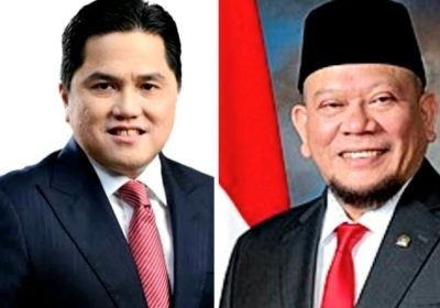 Dua Nama Berpeluang Pimpin PSSI, Erick Thohir atau LaNyalla Mahmud Mattalitti