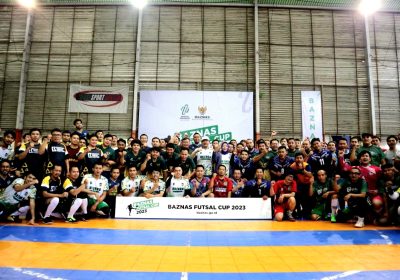 Perkuat Silaturahmi dengan LAZ se-Jabodetabek dan Media, Baznas Gelar Turnamen Futsal