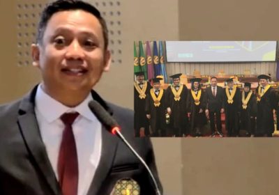 Disertasi Tentang Reklamasi, Andi Yuslim Patawari Raih Gelar Doktor di Unpad