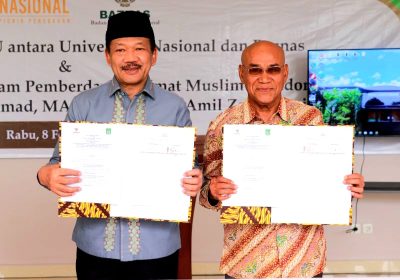 Unas Jalin Kerjasama dengan Baznas Terkait Tridharma Perguruan Tinggi