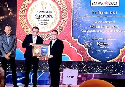 Performa Positif Bank DKI Raih Penghargaan Top Syariah Bussines
