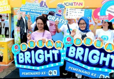 Dua Pemenang Pertama Ichitan Dream Bright Wujudkan Mimpi Ketemu Bright Vachirawit di Thailand