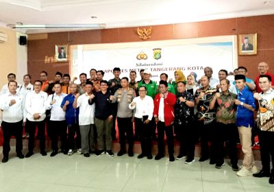 Kapolres Tangerang Kota Gelar Silaturahmi Bersama Penyelenggara Dan Peserta Pemilu 2024