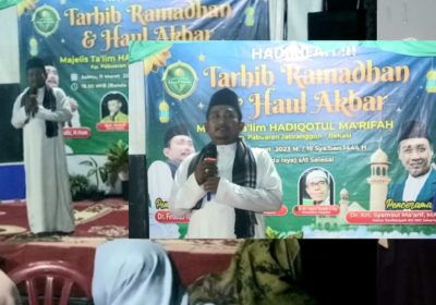 Sambut Bulan Suci Ramadhan TM Hadiqotul Ma’rifah Gelar Tarhib dan Haul Akbar