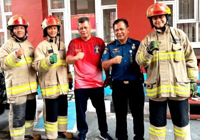 Undang Personel Damkar Gelar Simulasi Pemadaman Kebakaran