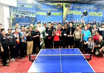 Jawara Tenis Meja se-Bogor Ikuti Turnamen di PTM PAS